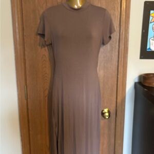 SHEIN Brown Maxi Dress